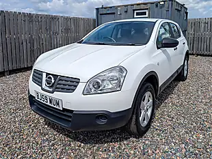 Used 2009 Nissan Qashqai Visia White - Interior and Exterior details 9