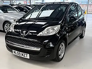Used 2009 Peugeot 107 Verve Black - Interior and Exterior details 10