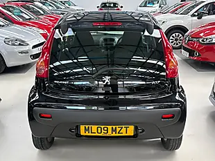 Used 2009 Peugeot 107 Verve Black - Interior and Exterior details 13