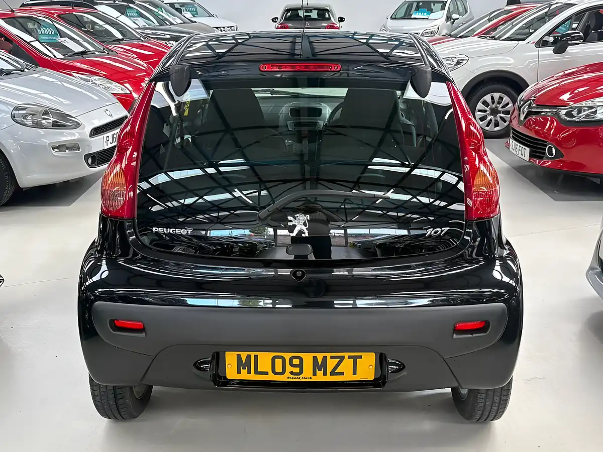 Used 2009 Peugeot 107 Verve Black - Interior and Exterior details 13