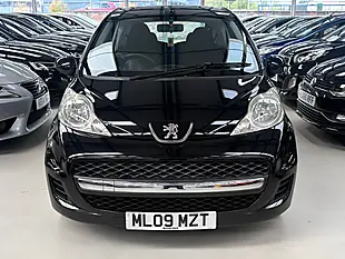 Used 2009 Peugeot 107 Verve Black - Interior and Exterior details 2