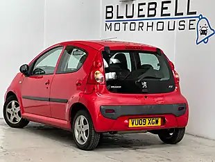 Used 2009 Peugeot 107 Verve Red - Interior and Exterior details 3