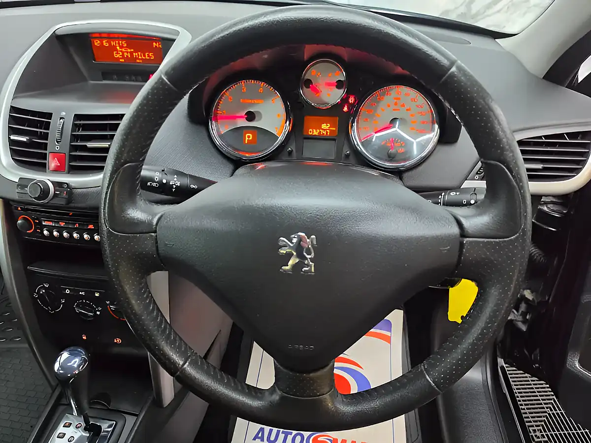 Used 2009 Peugeot 207 Sport Black - Interior and Exterior details 11