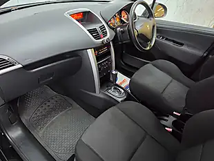 Used 2009 Peugeot 207 Sport Black - Interior and Exterior details 14