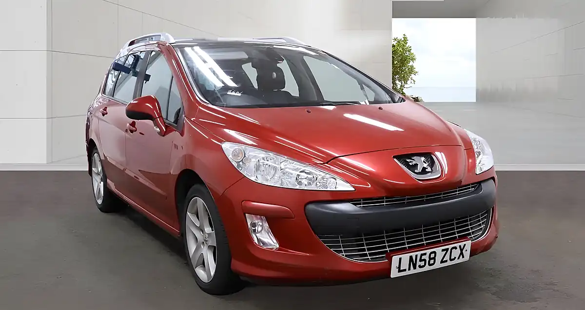 Used 2009 Peugeot 308 Sport Red - Front View
