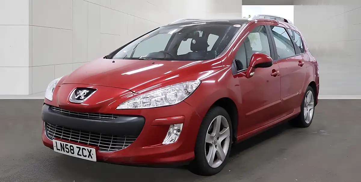 Used 2009 Peugeot 308 Sport Red - Interior and Exterior details 2