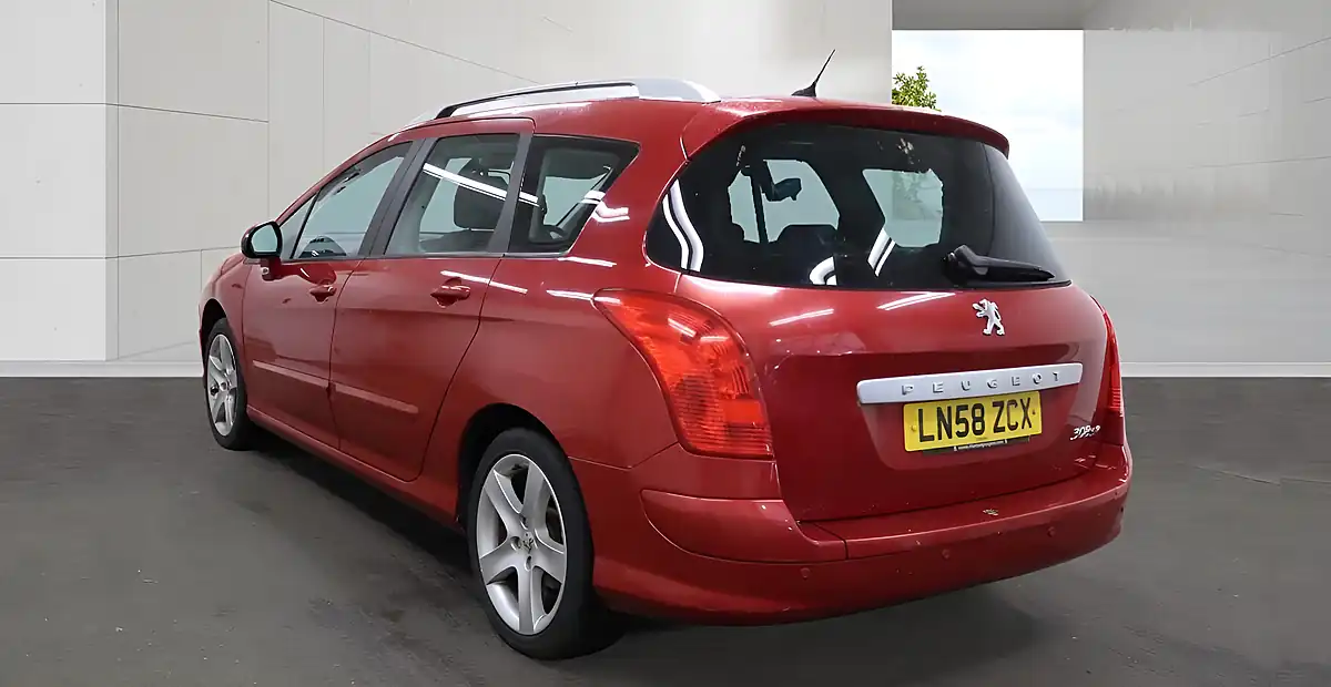 Used 2009 Peugeot 308 Sport Red - Interior and Exterior details 3