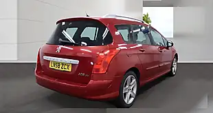 Used 2009 Peugeot 308 Sport Red - Interior and Exterior details 4