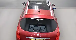 Used 2009 Peugeot 308 Sport Red - Interior and Exterior details 8