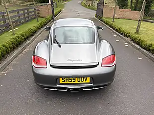 Used 2009 Porsche Cayman Gen2 Meteor Grey - Interior and Exterior details 12