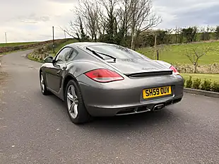 Used 2009 Porsche Cayman Gen2 Meteor Grey - Interior and Exterior details 9