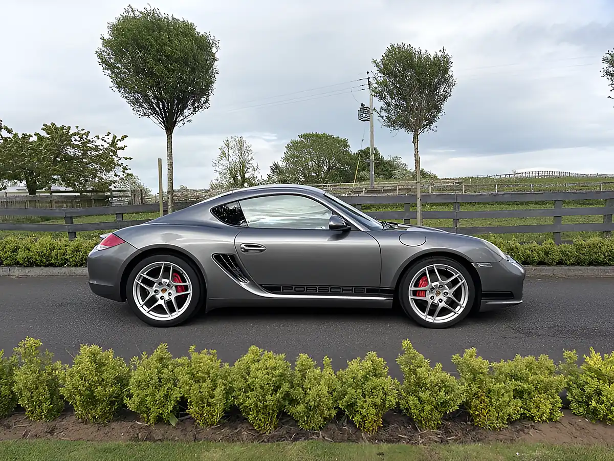 Used 2009 Porsche Cayman S Meteor Grey - Front View