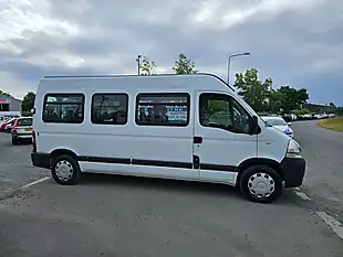 Used 2009 Renault Master LM39 Minibus L3 H2 White - Interior and Exterior details 2