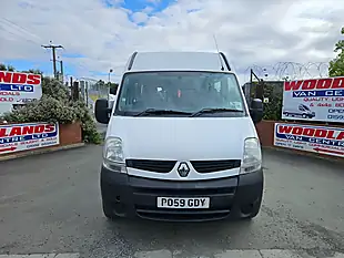 Used 2009 Renault Master LM39 Minibus L3 H2 White - Interior and Exterior details 3