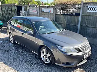 Used 2009 Saab 9-3 Turbo Edition Sportwagon Grey - Interior and Exterior details 2