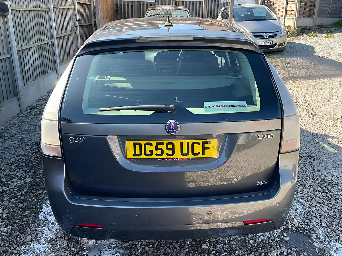 Used 2009 Saab 9-3 Turbo Edition Sportwagon Grey - Interior and Exterior details 8