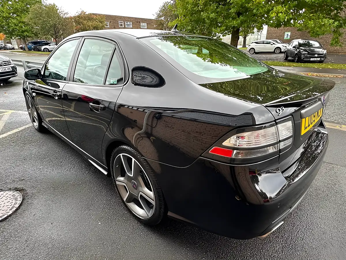Used 2009 Saab 9-3 Turbo X Black - Interior and Exterior details 8