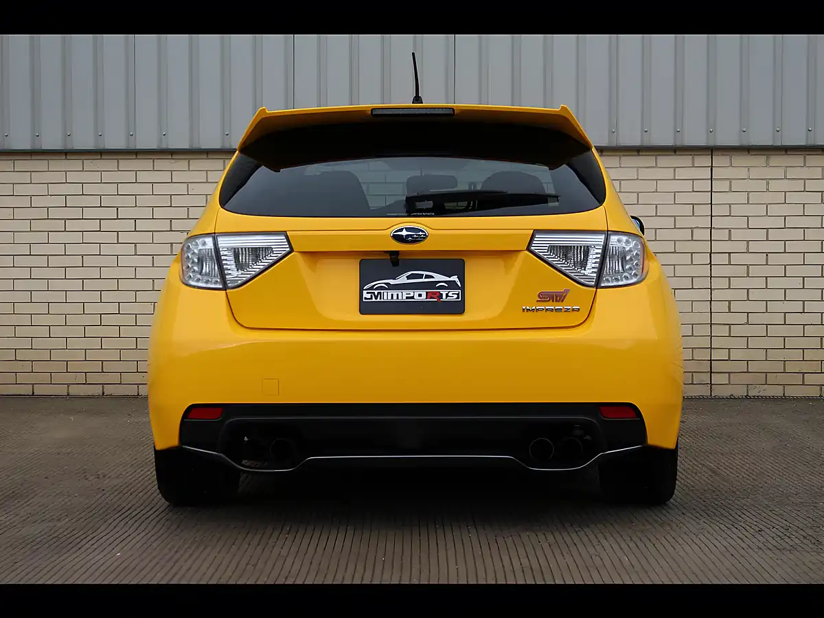 Used 2009 Subaru Wrx Sti Spec C Ltd Edition Sunrise Yellow - Interior and Exterior details 14
