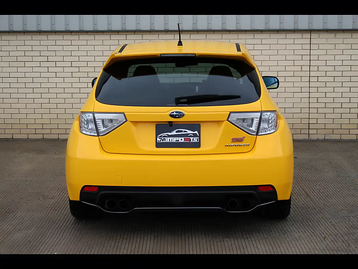 Used 2009 Subaru Wrx Sti Spec C Ltd Edition Sunrise Yellow - Interior and Exterior details 16
