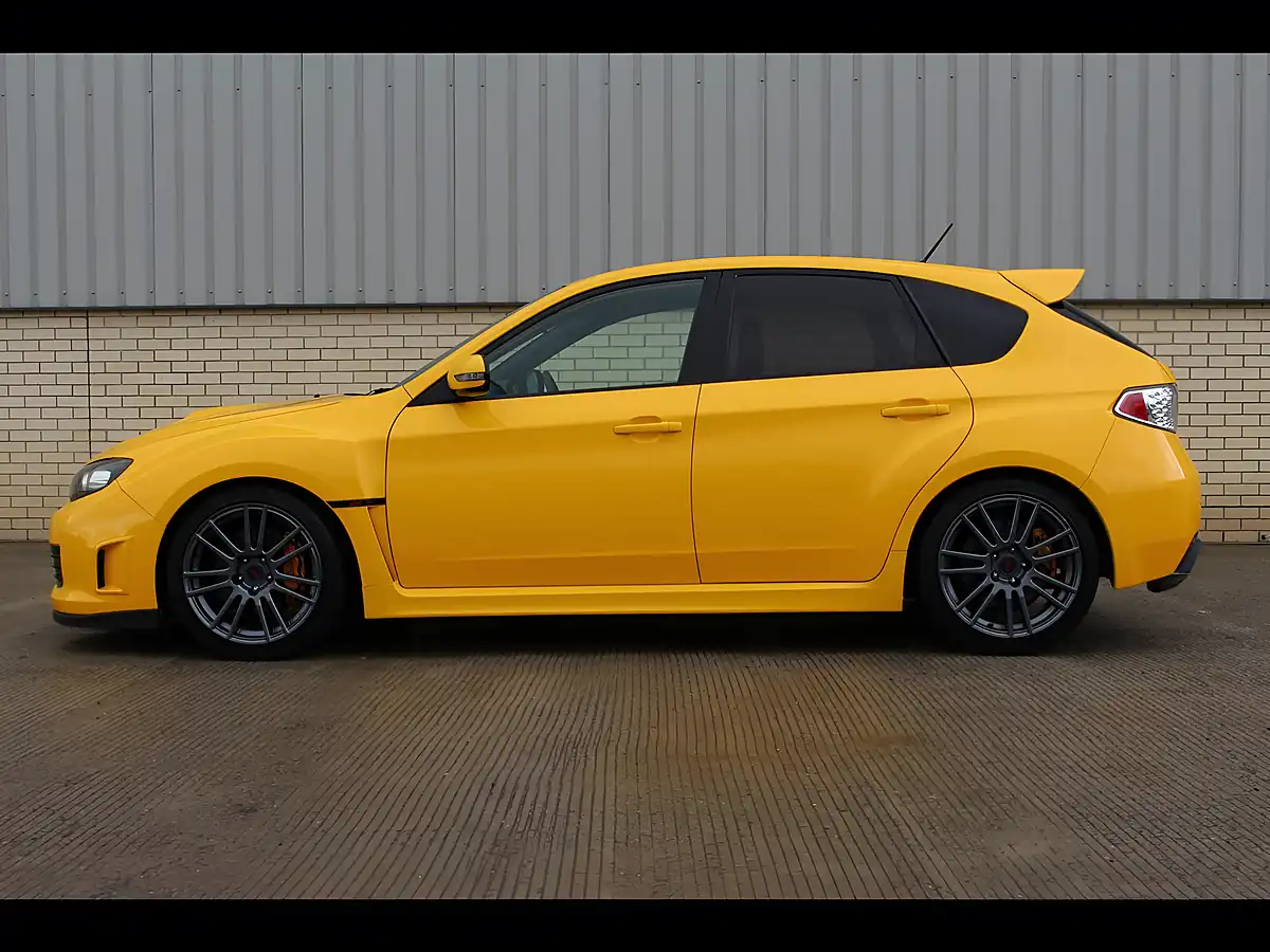 Used 2009 Subaru Wrx Sti Spec C Ltd Edition Sunrise Yellow - Interior and Exterior details 17