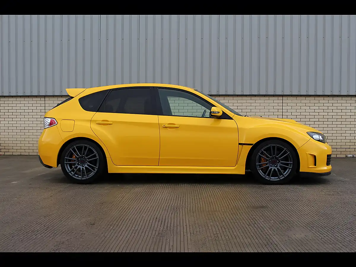 Used 2009 Subaru Wrx Sti Spec C Ltd Edition Sunrise Yellow - Interior and Exterior details 18