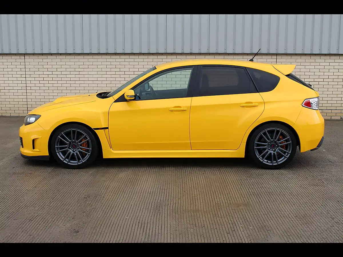 Used 2009 Subaru Wrx Sti Spec C Ltd Edition Sunrise Yellow - Interior and Exterior details 19