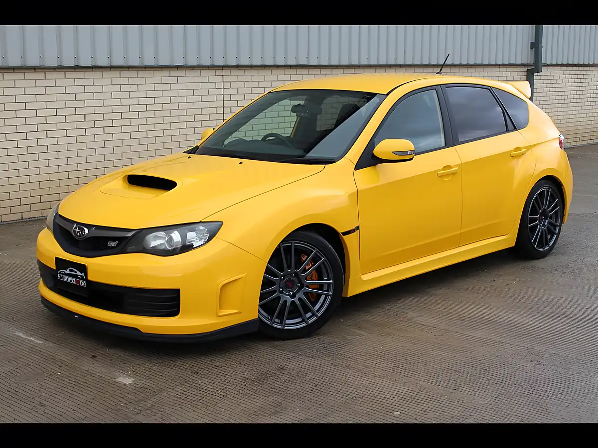 Used 2009 Subaru Wrx Sti Spec C Ltd Edition Sunrise Yellow - Interior and Exterior details 2