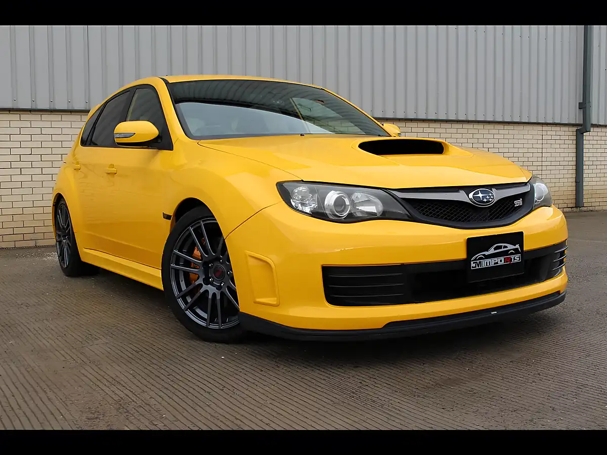 Used 2009 Subaru Wrx Sti Spec C Ltd Edition Sunrise Yellow - Interior and Exterior details 5