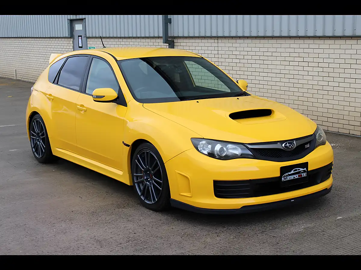 Used 2009 Subaru Wrx Sti Spec C Ltd Edition Sunrise Yellow - Interior and Exterior details 9