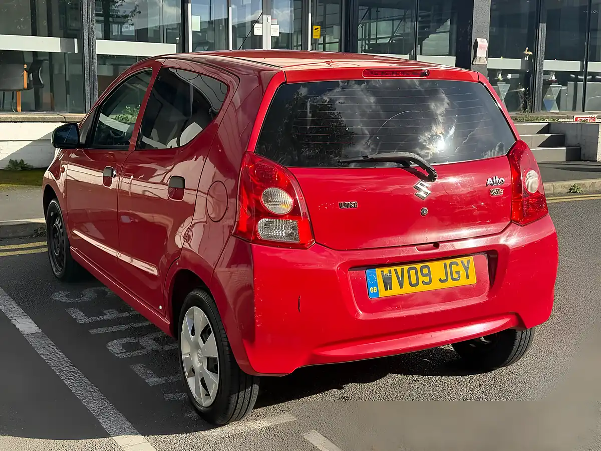 Used 2009 Suzuki Alto SZ3 Red - Interior and Exterior details 4