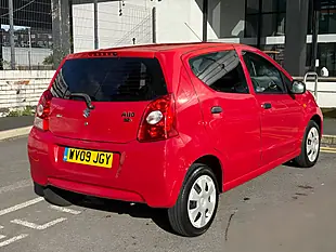 Used 2009 Suzuki Alto SZ3 Red - Interior and Exterior details 8