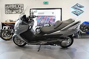 Used 2009 Suzuki Burgman 400 Silver Metallic - Interior and Exterior details 2