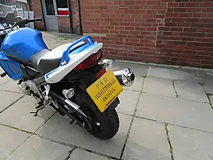 Used 2009 Suzuki GSX650 FK9 Blue/White - Interior and Exterior details 16