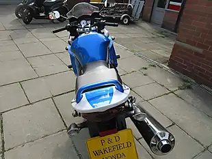 Used 2009 Suzuki GSX650 FK9 Blue/White - Interior and Exterior details 17