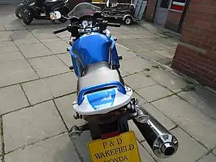 Used 2009 Suzuki GSX650 FK9 Blue/White - Interior and Exterior details 18