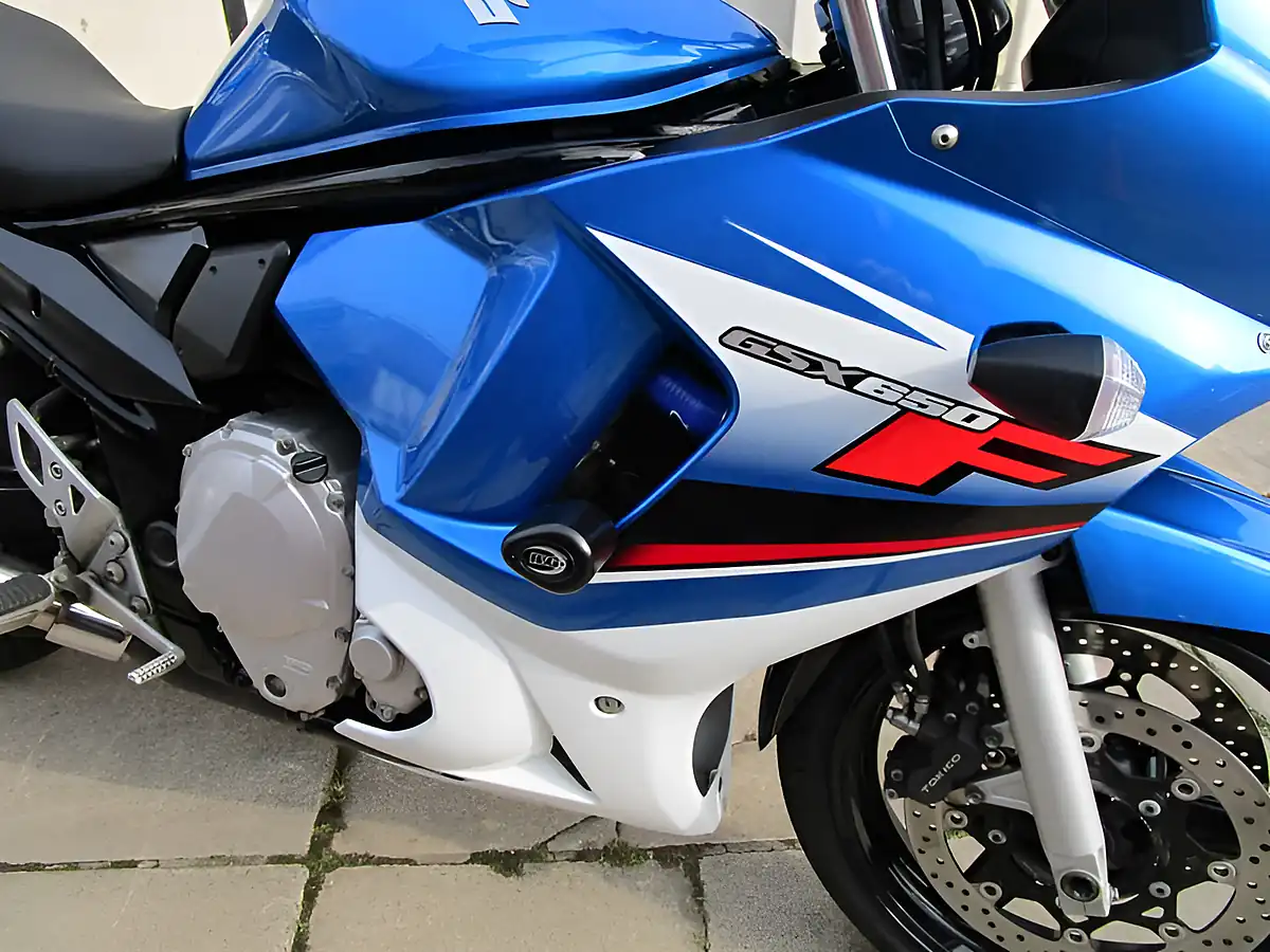Used 2009 Suzuki GSX650 FK9 Blue/White - Interior and Exterior details 6