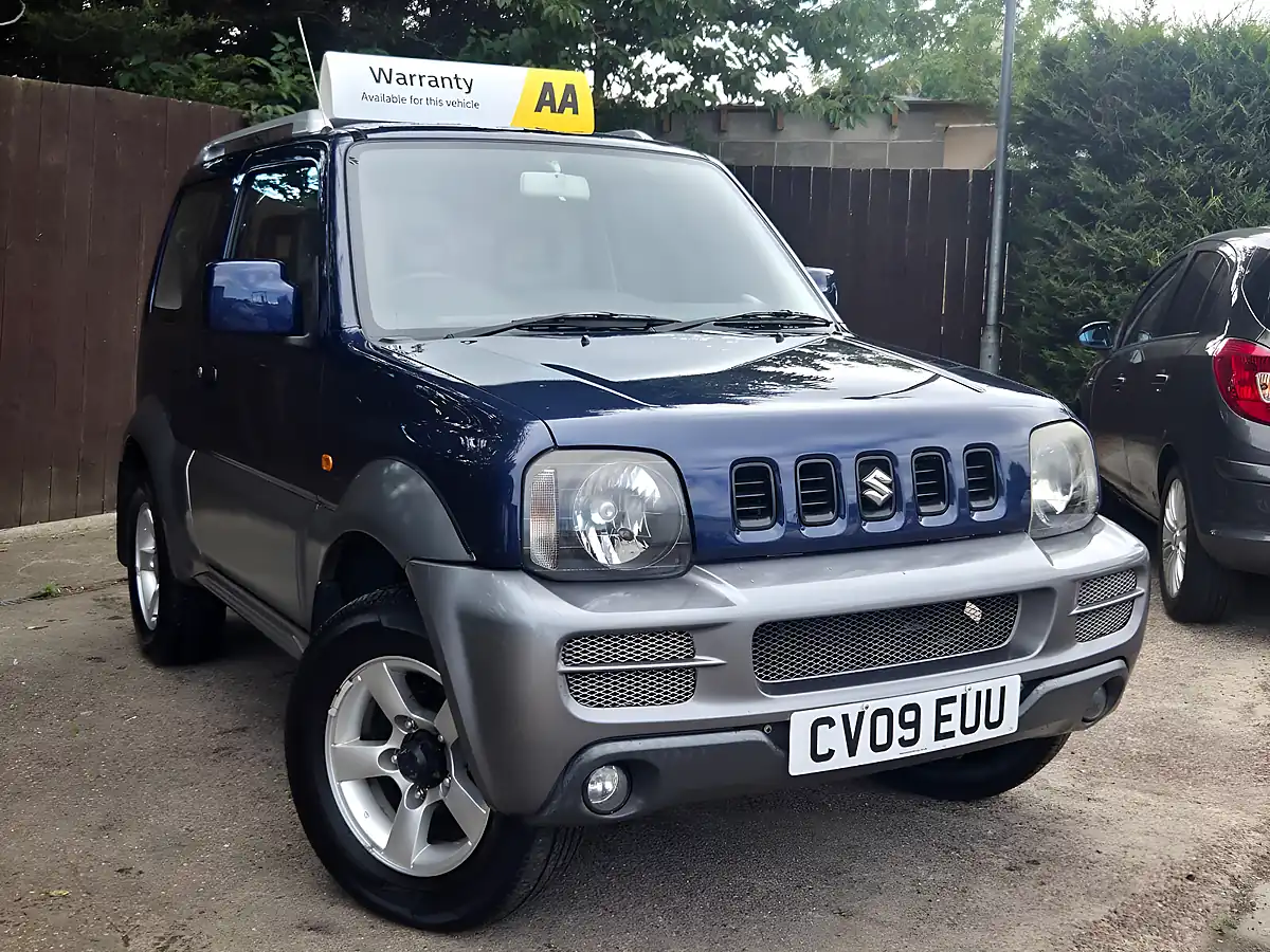 Used 2009 Suzuki Jimny Jlx+ Blue - Front View