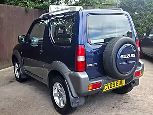 Used 2009 Suzuki Jimny Jlx+ Blue - Interior and Exterior details 4
