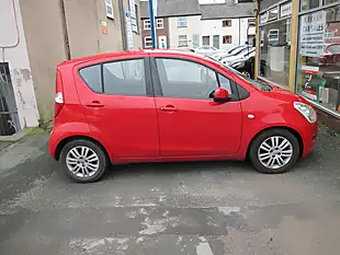Used 2009 Suzuki Splash Red - Interior and Exterior details 5