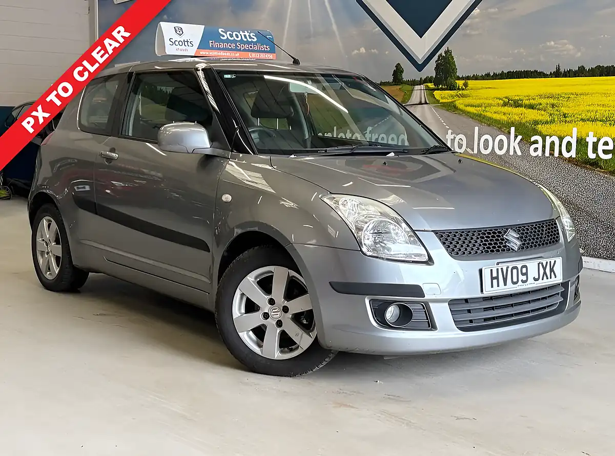 Used 2009 Suzuki Swift Glx Grey - Front View