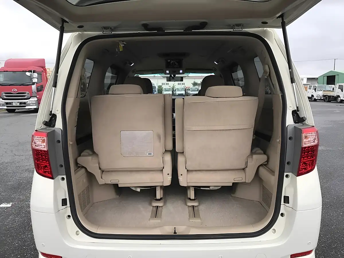 Used 2009 Toyota Alphard 240G (7 Seater) White - Interior and Exterior details 9