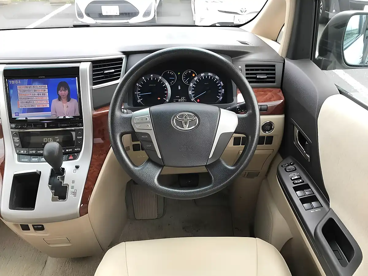 Used 2009 Toyota Alphard 240S Limited White - Interior and Exterior details 2