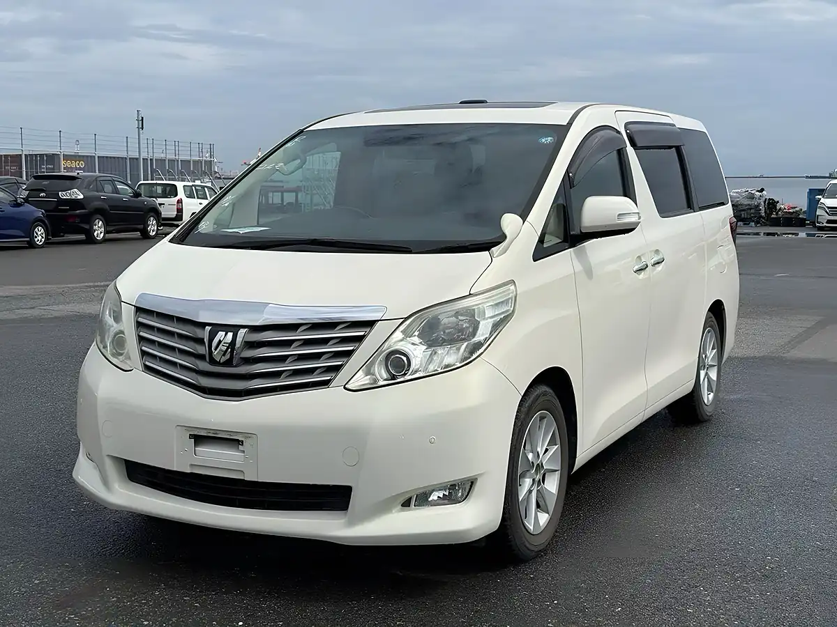 Used 2009 Toyota Alphard 350G (7 Seater) White - Interior and Exterior details 4