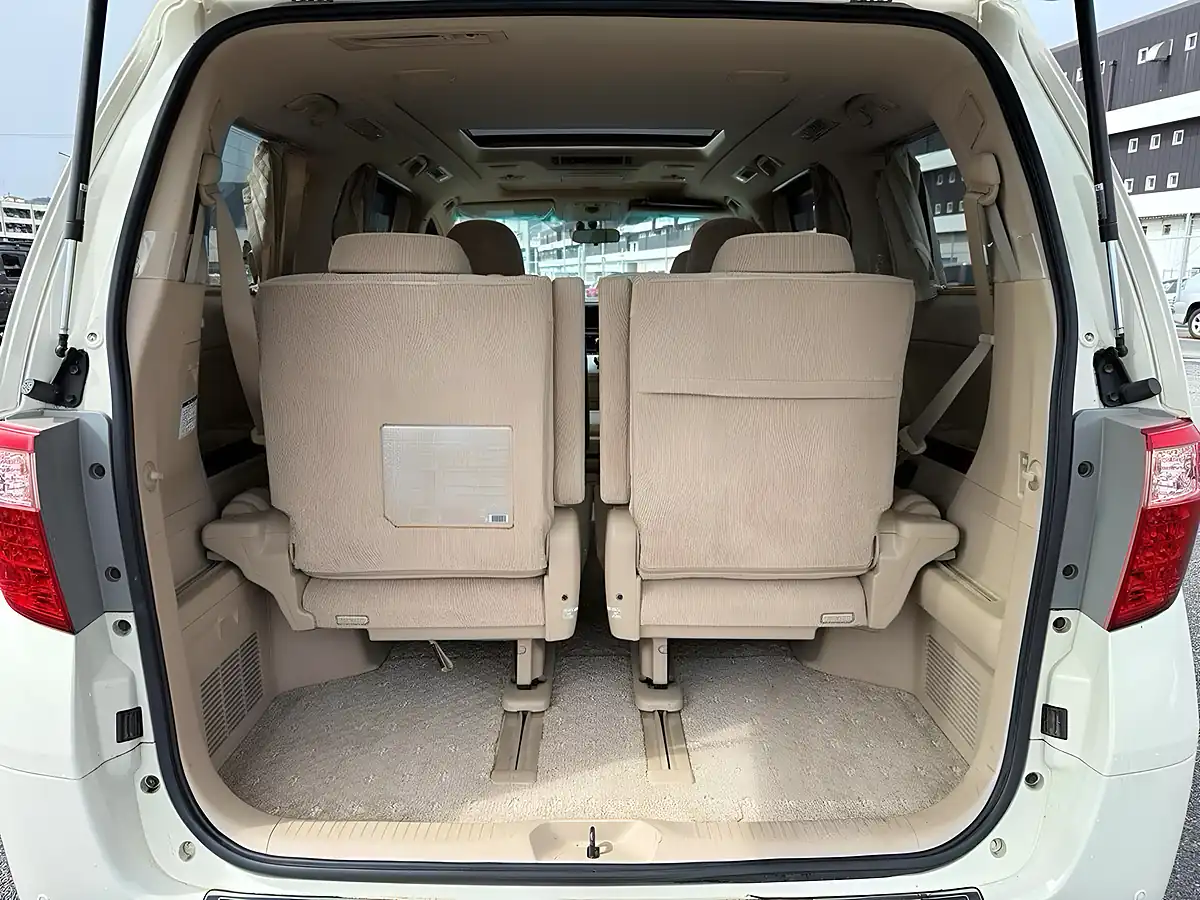 Used 2009 Toyota Alphard 350G (7 Seater) White - Interior and Exterior details 7