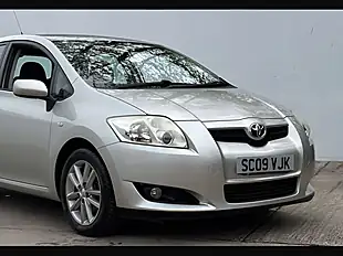 Used 2009 Toyota Auris Tr Silver Steel - Interior and Exterior details 5