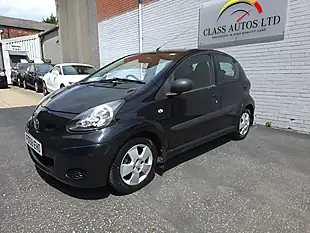 Used 2009 Toyota Aygo Black Multimode Black - Interior and Exterior details 3
