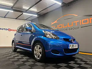 Used 2009 Toyota Aygo Blue Blue - Interior and Exterior details 5