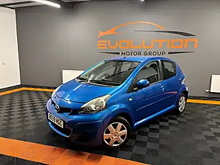 Used 2009 Toyota Aygo Blue Blue - Interior and Exterior details 6