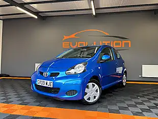 Used 2009 Toyota Aygo Blue Edition Blue - Interior and Exterior details 4