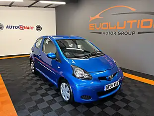 Used 2009 Toyota Aygo Blue Edition Blue - Interior and Exterior details 9